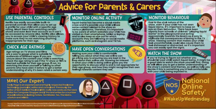 Online Safety Top Tip for Parents/Carers 4 - Pakeman Primary School