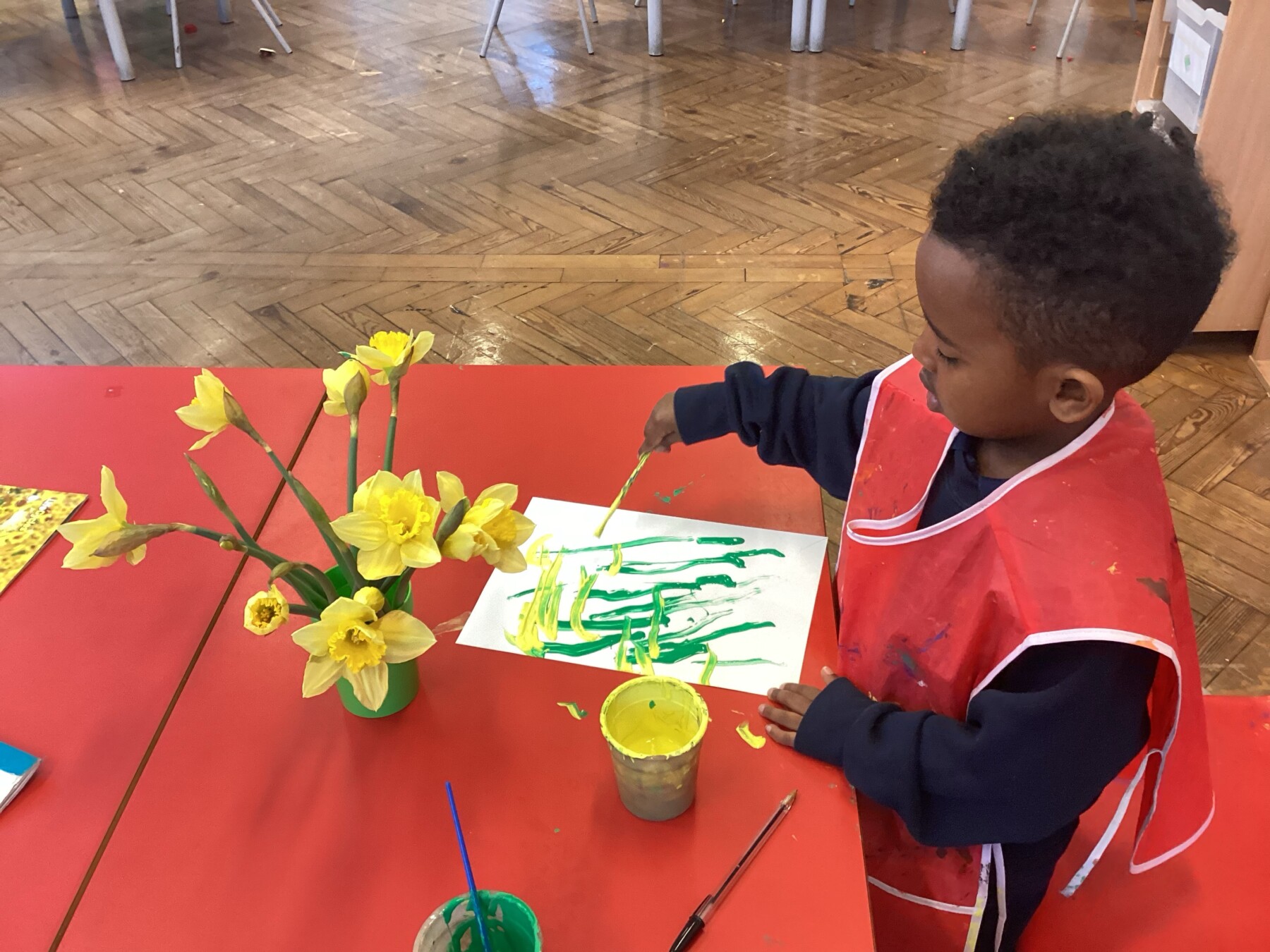 Spring Flowers in Nursery - Pakeman Primary School