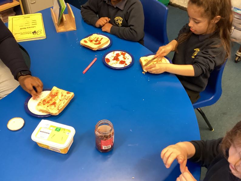 KS1 Make Sandwiches Pakeman Primary School